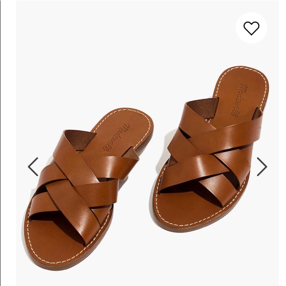 Madewell Boardwalk Sandals size 7.5 NWOT
